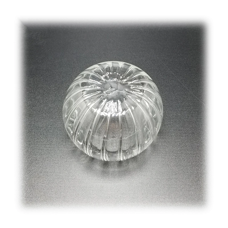 40 ML  heat resistant striated glass tea cup