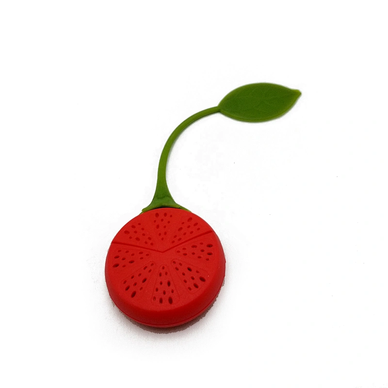 Food grade lemon shape silicone tea infuser
