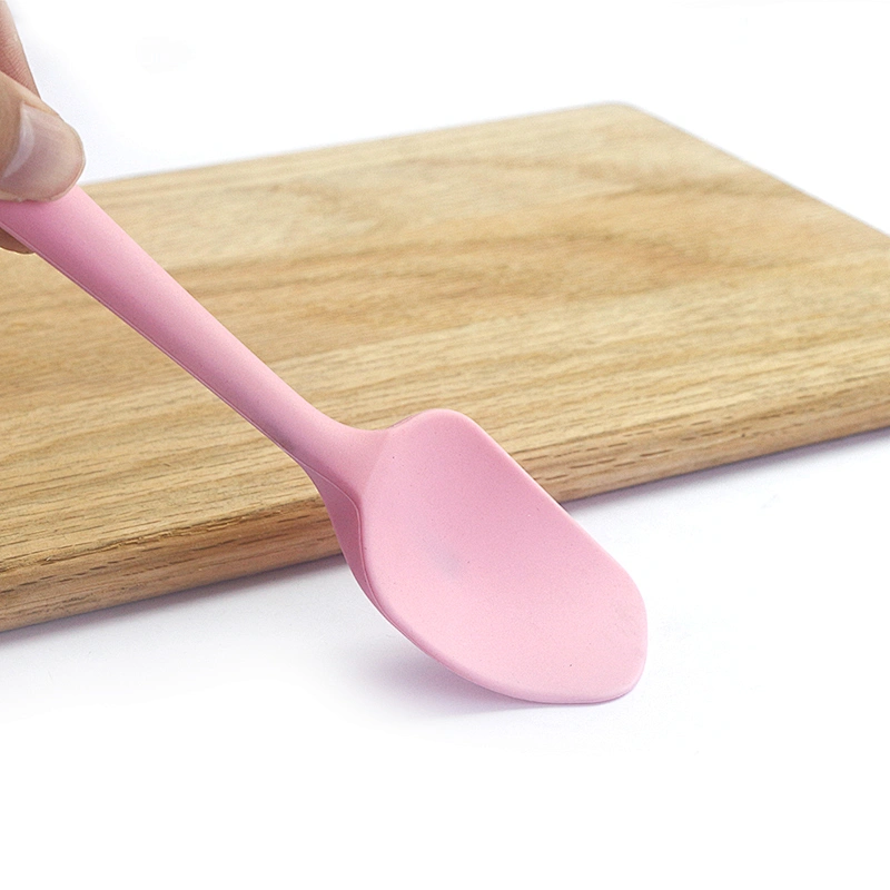 silicone spatula Non-Stick Heat Resistant set pastry baking tools  pink kitchen utensils