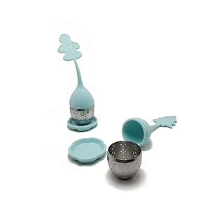 Nice christmas tree silicone tea infuser shape tea infuser