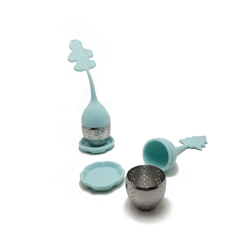 Nice christmas tree silicone tea infuser shape tea infuser