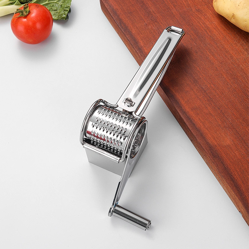 China supply wholesale stainless steel rotary grater for cheese rotary cheese grater amazon
