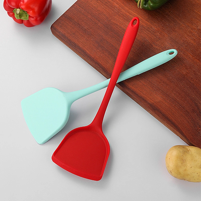 food grade silicone spatula turner Non-Stick Heat Resistant  silicone food shovel