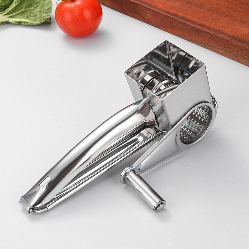 China supply wholesale stainless steel rotary grater for cheese rotary cheese grater amazon