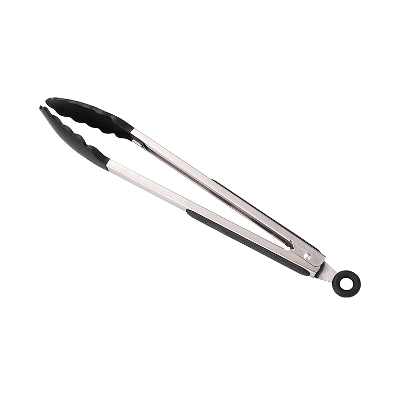 Silicone plastic food tongs food clip fancy serving tongs manufacturer