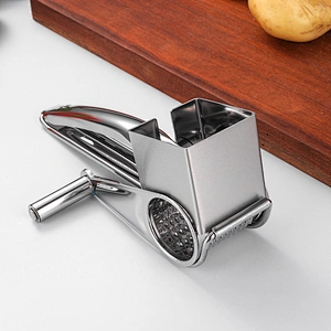 China supply wholesale stainless steel rotary grater for cheese rotary cheese grater amazon