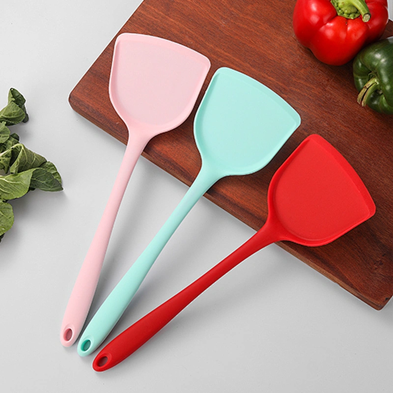 food grade silicone spatula turner Non-Stick Heat Resistant  silicone food shovel