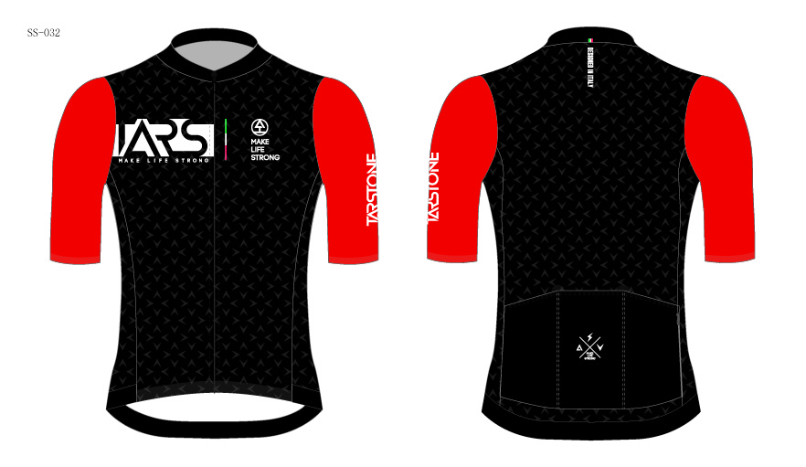 black and red cycling jersey template