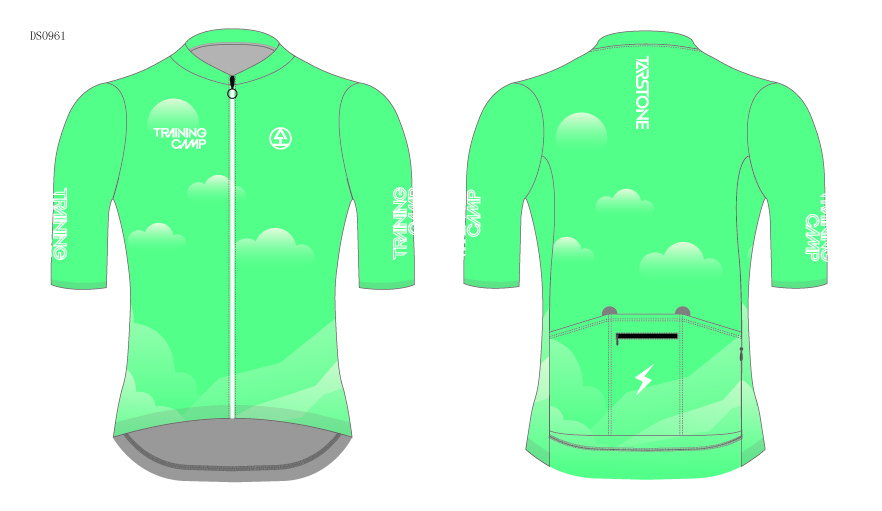 green cycling jerseys for cheap