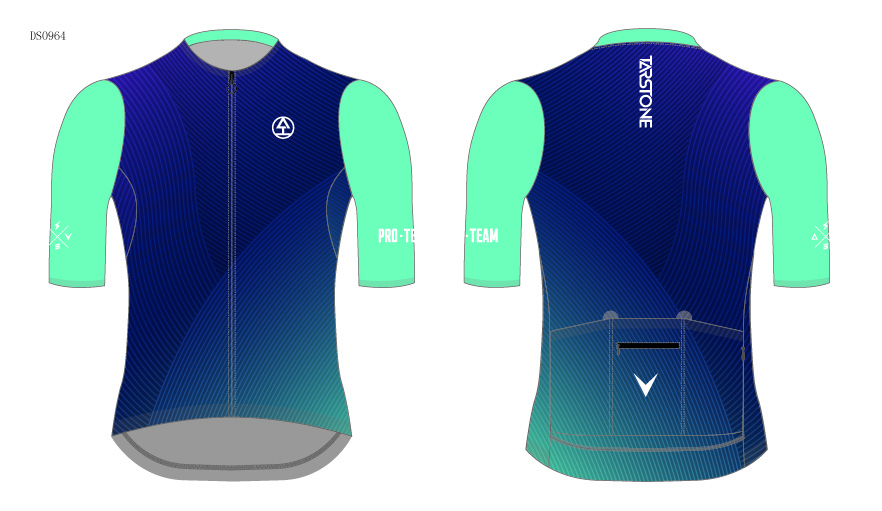 deep sea blue cycling jersey template