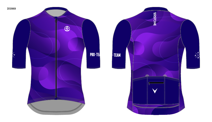 cycling jersey purple template