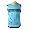 Tarstone bicycle jersey windproof bike mesh vest sleeveless cycling jersey men sports gilet with custom design