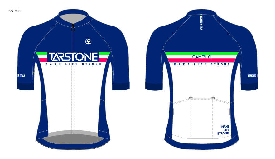 dark blue cycling jersey template