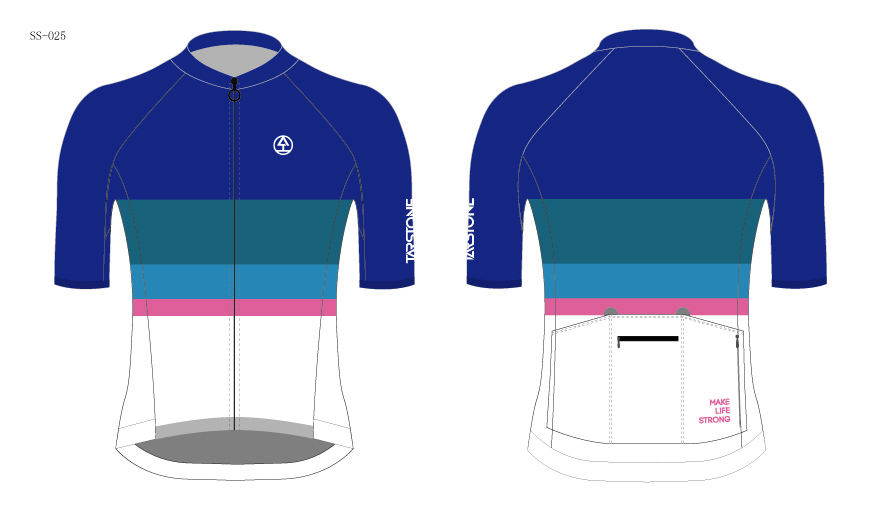 mens cycling jersey template