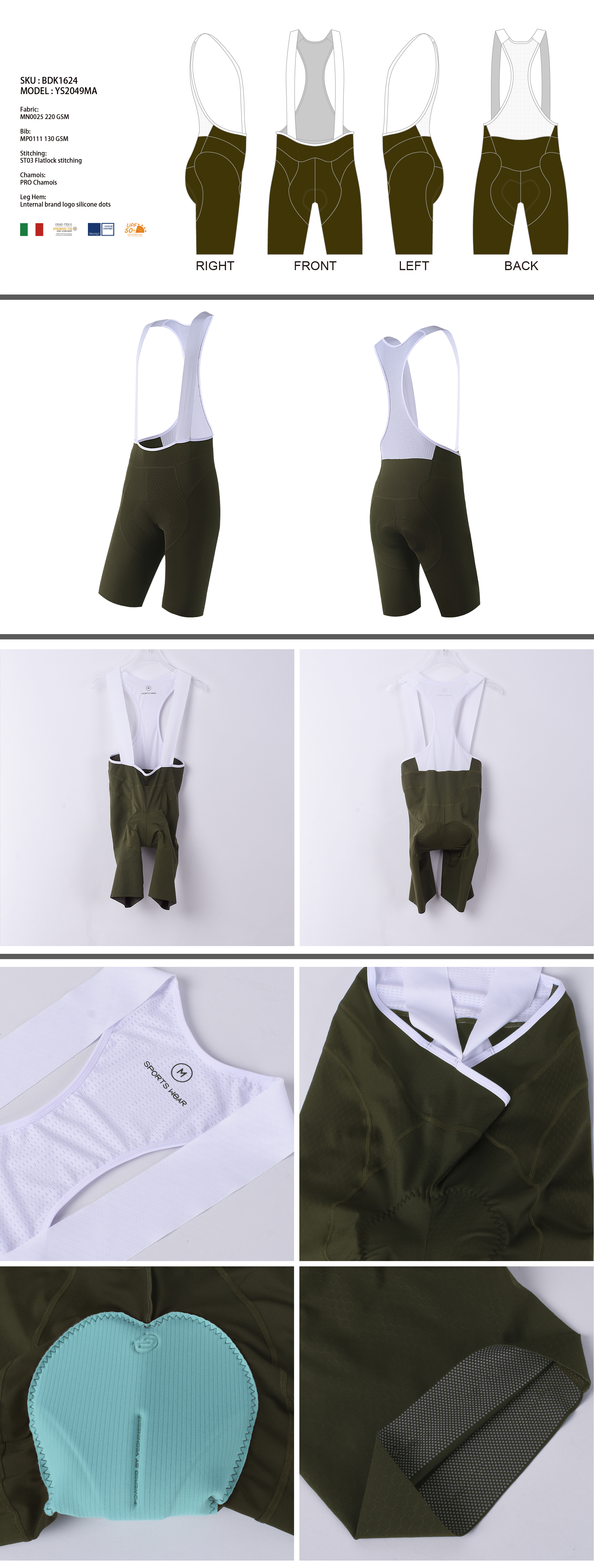mens cycling bibs