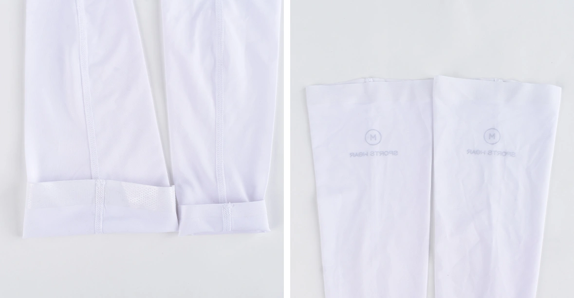 white arm sleeve