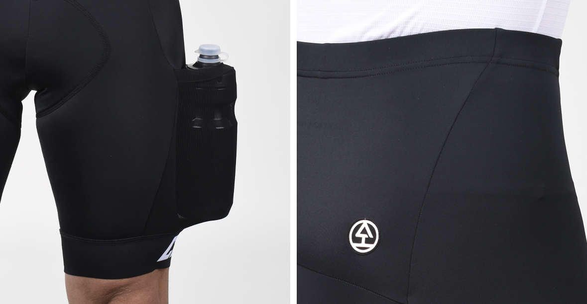 cycling shorts with side pockets