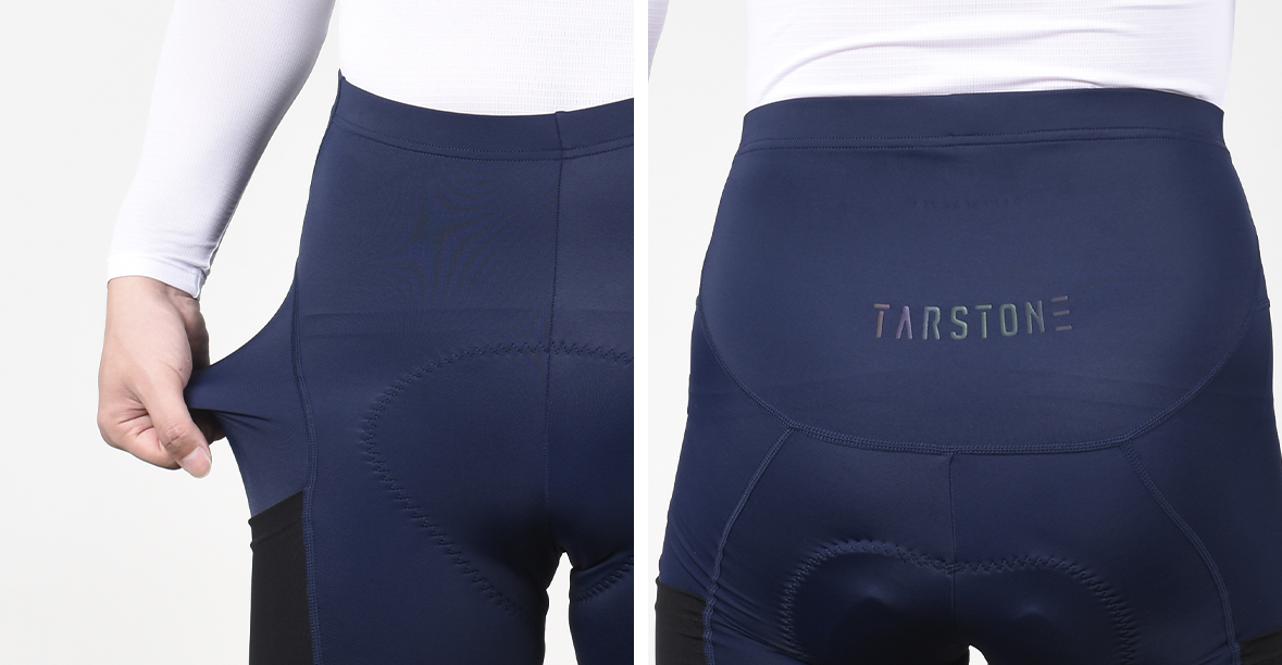 blue bicycle shorts