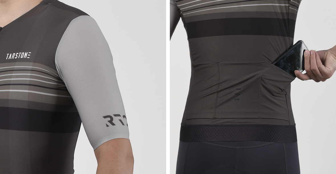 grey cycling jerseys