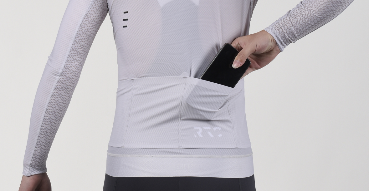 white road cycling jersey