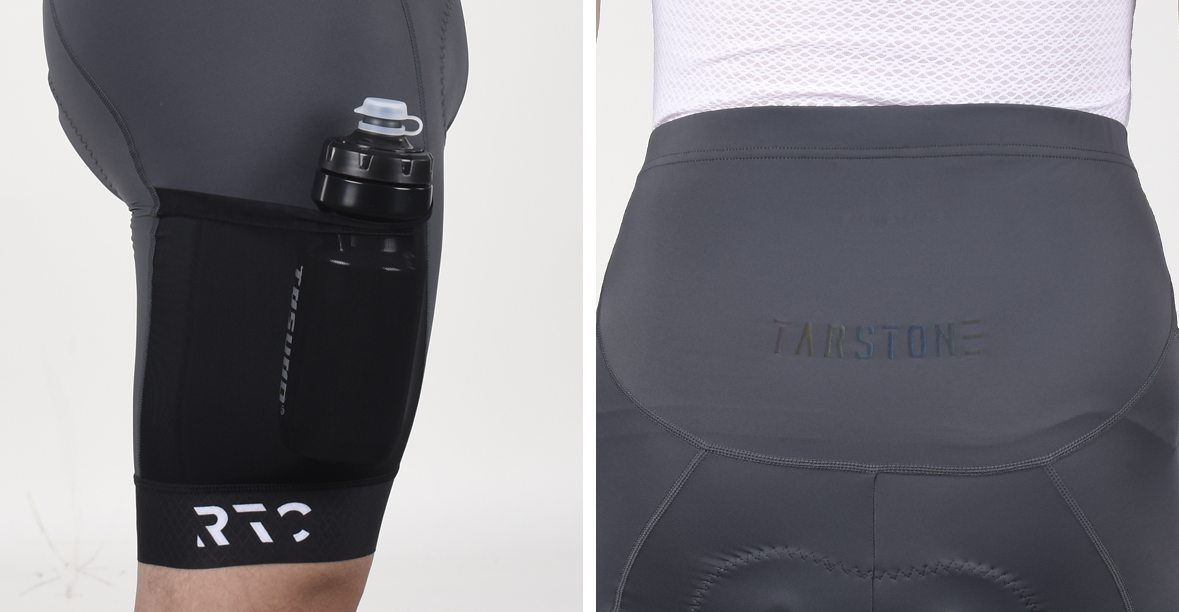 grey cycling shorts