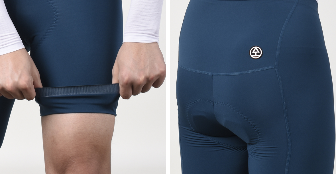 blue biker short