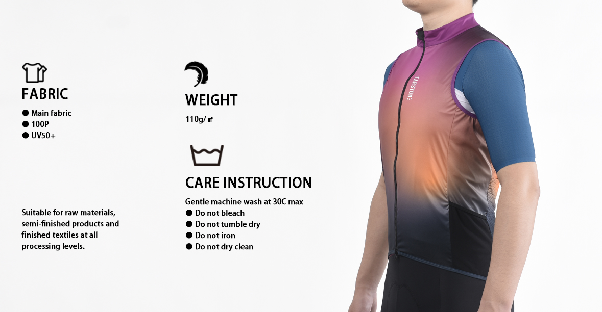 custom cycling vests