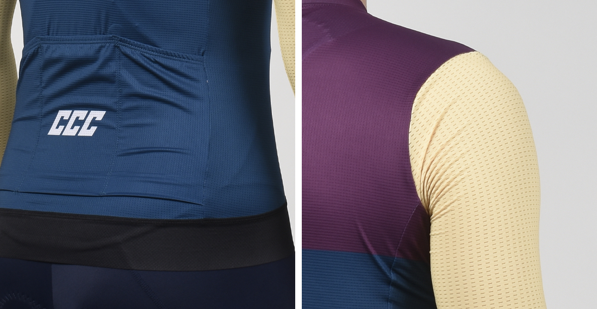 long sleeve colorful cycling jersey