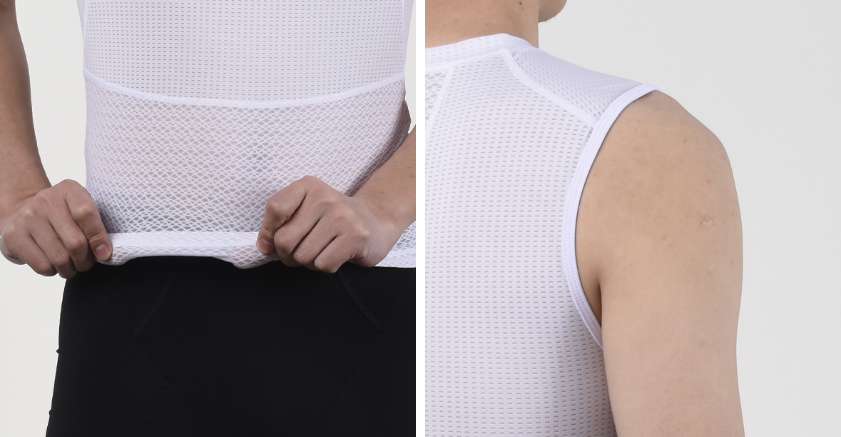 sleeveless base layer cycling