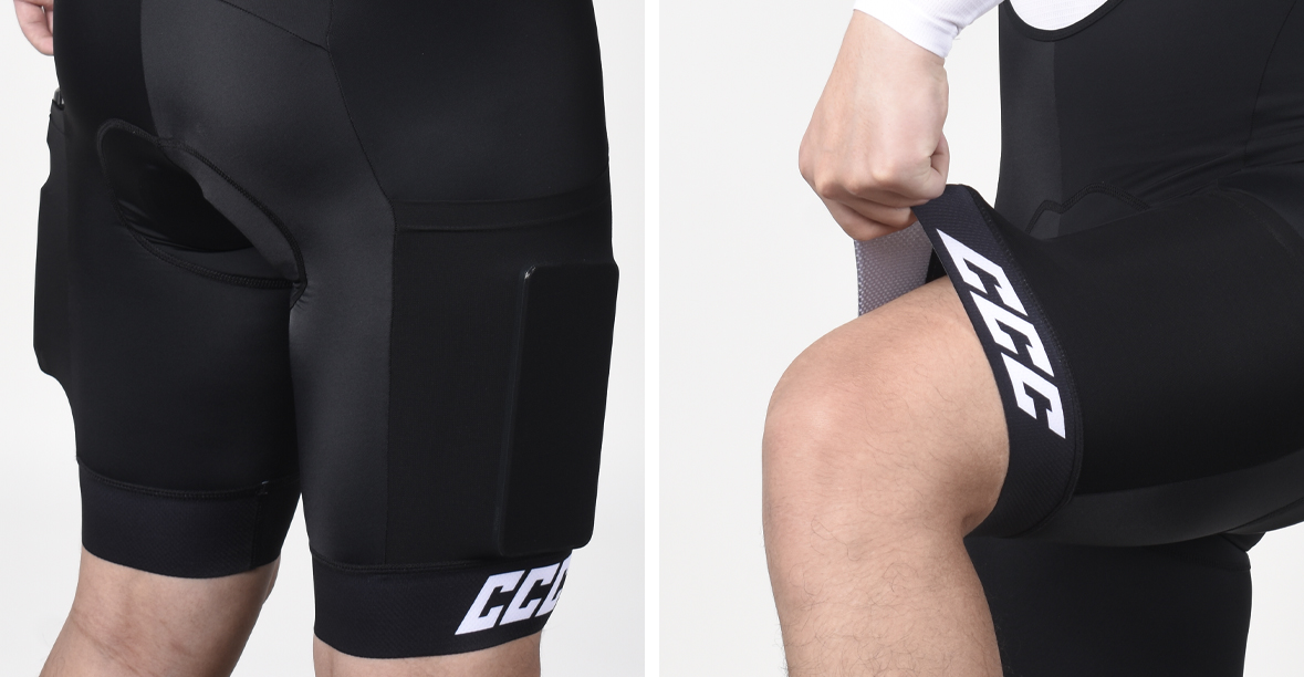 black bibs bike shorts