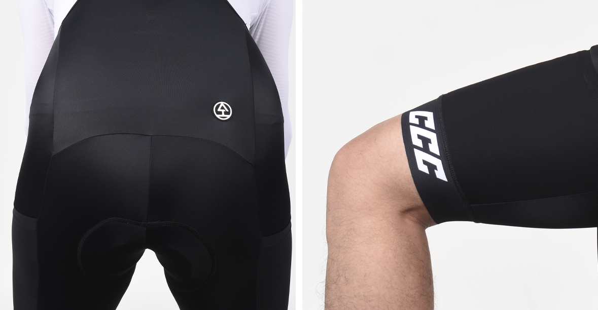 black bibs bike shorts
