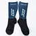 blue cycling socks