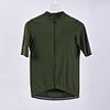 Classic Aero Dark Green Bike Shirt Comfortable Soft Fabric Bike Jersey Vintage Summer Mens Womens Mountain Bike Jersey​