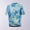 Quick dry optional choice fabric cycling wear tops sublimation printing pattern silicone gripper band custom cycling jersey