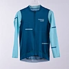 Wholesale Cycling Jersey Men Tops Biking Shirts long Sleeve Bike Clothing Full Zipper Bicycle Jacket Pockets