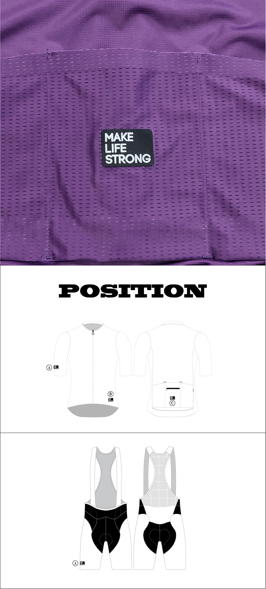 customizable cycling jersey logo