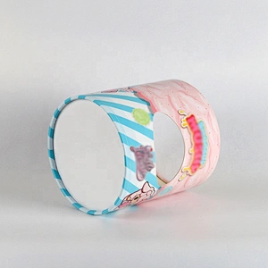 Luxury Custom Candle Packaging Boxes Round Tube Paper Box In Guangzhou