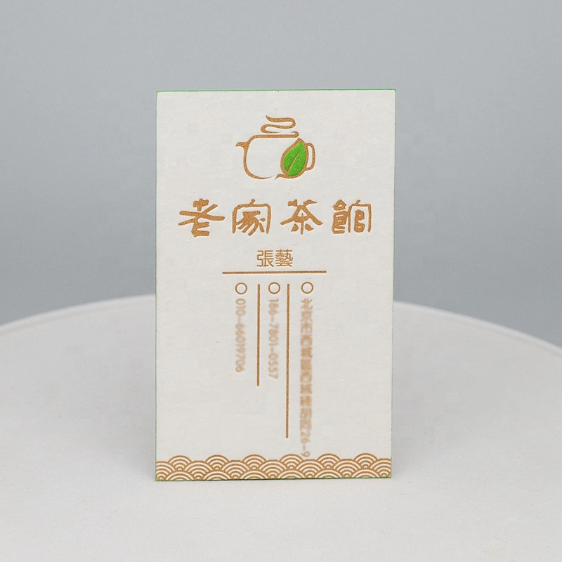Hot sale custom 32pt foil business cards