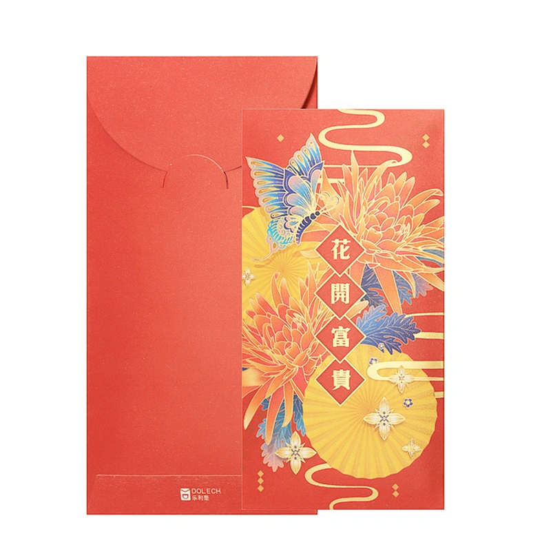 Spring Festival red envelope personality creative benefit is a universal custom size red envelope