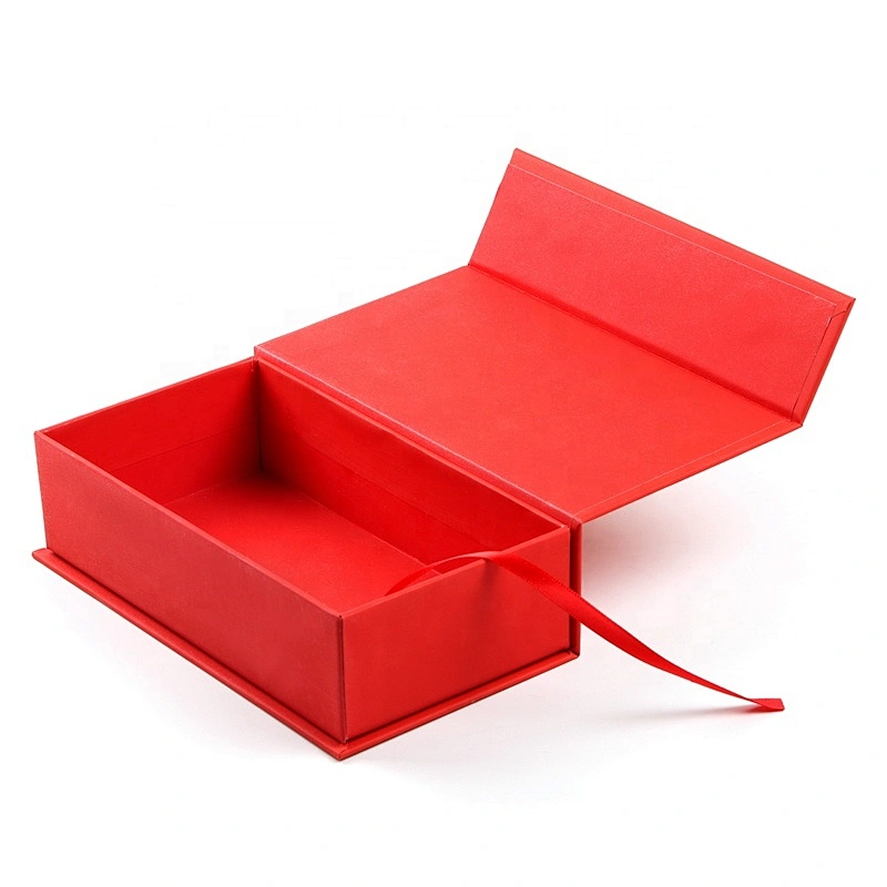 Custom Embossing Logo Rigid Flip TOP Magnetic Closure packaging luxury Cardboard rigid Gift Box
