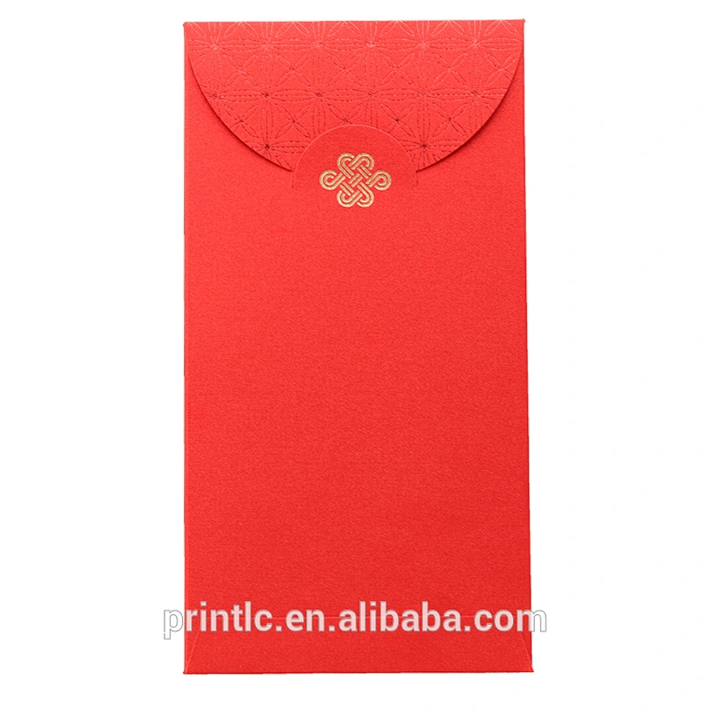 Custom design Spring Festival Juan cloth style red envelope