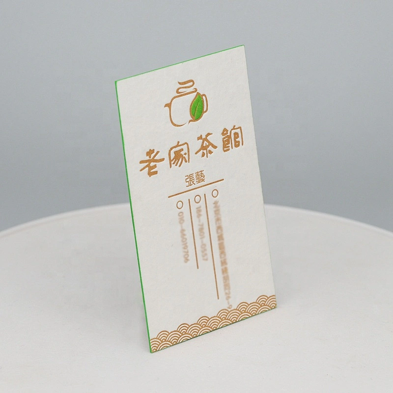 Hot sale custom 32pt foil business cards