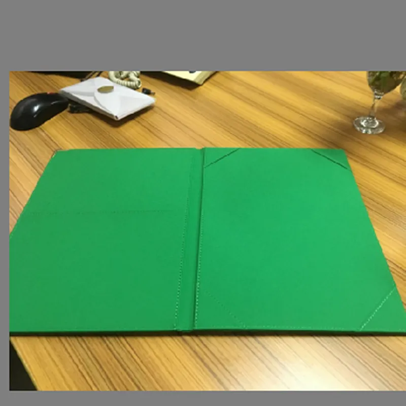 Customize certificate holder Type and PU Material leather certificate holder diploma cover