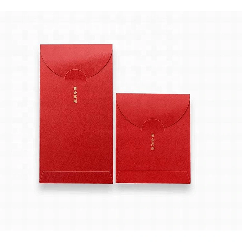 Wholesale New Product Customized Chinese New Year Red Pocket Envelope In Paper Envelope