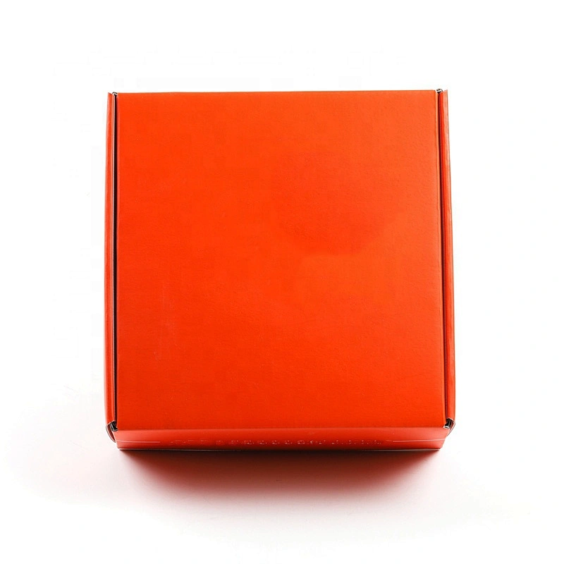 Custom Offset Printing One piece Foldable Corrugated Paper Mailer Small Snack Subscription Box Packaging