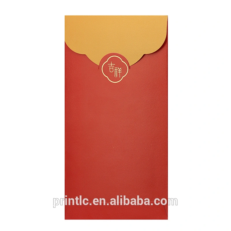 Wholesale Custom Luxury New Product Chinese New Year Red Envelope Pocket