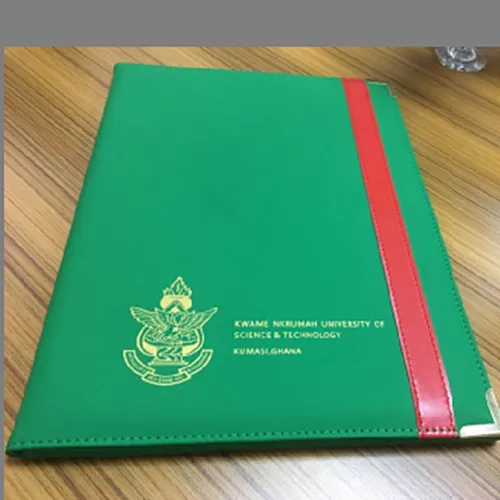 Customize certificate holder Type and PU Material leather certificate holder diploma cover