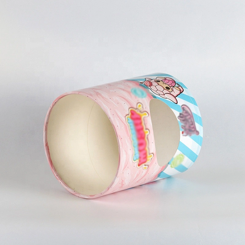 Luxury Custom Candle Packaging Boxes Round Tube Paper Box In Guangzhou