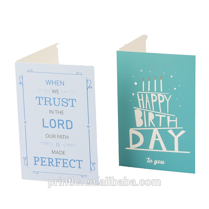 Professional custom festival handmade art postcards postcard printing card design