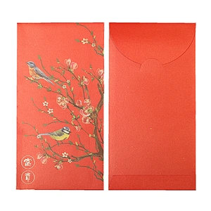 Custom-printed 2020 Flower-blossom-Fugui Envelop Envelopes in red lunar New Year pockets